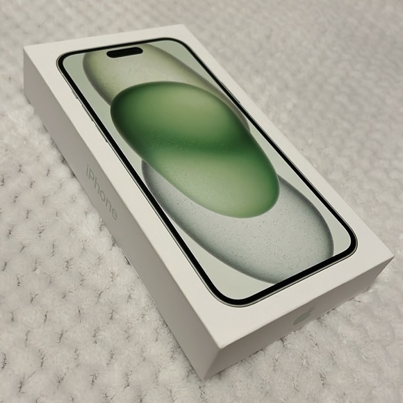 EMPTY BOX for iPhone 15 Plus, Green, 256GB, Model A2847 - Picture 6 of 6